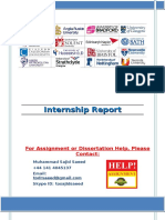 Internship Report