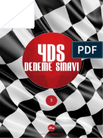 2015 YDS Deneme Sınavı&Kelime Listesi 3