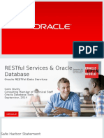 CON7844 RESTful Web Services and Oracle Database