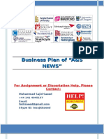 Business Plan of a Newspaper shop