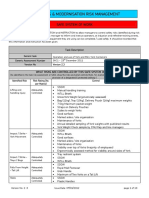 Sample Safe System of Work