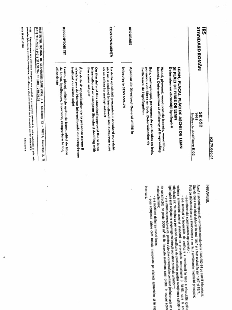 SR 652 - 1998 | PDF