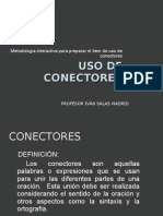 USO DE CONECTORES