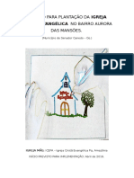 Plantação Igreja Cristã Aurora Mansões