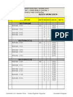 Measurement Sheet.