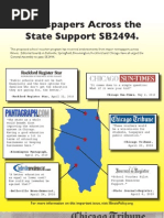 Newspapers in Support of SB2494