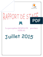 Rapport de Stage La Perception(1)