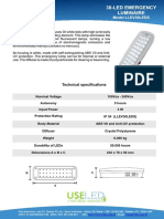 Llev30leds - 30-Led Emergency Luminaire