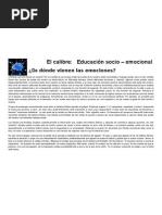 De dónde provienen las emociones