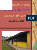 Perfil Del Proyecto El Ejido Turubamba