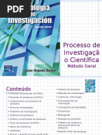 Proceso de Investigação Tradicional