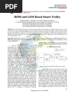 RFID and GSM Based Smart Trolley