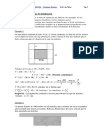 Resolución de Problemas de Optimización