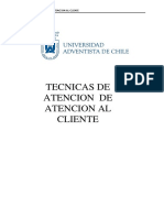 Tecnicas Atencion Cliente_unach _2016