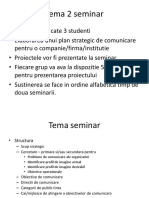 Tema 2 Seminar