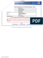 EhteSSC - Registration Slip