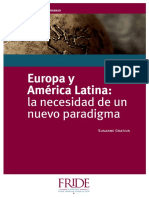 America Latina y Sus Relaciones Con Europa