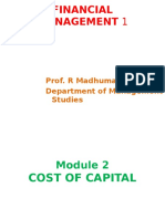 Module 2 - Cost of Capital