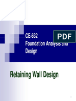 Retaining Wall Design