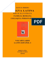 Vocabvocabulario-familia-romanaulario Familia Romana