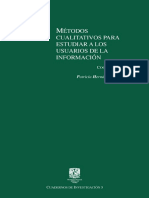 Métodos Cualitativos Para Estudiar a Los Usuarios de La Información