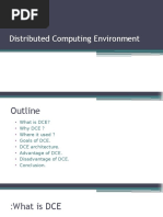 Distributed Computing Environment