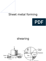 Sheet Metal Forming