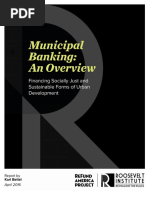 Municipal Banking - An Overview