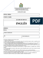 Lingua Ingles Medio Caderno PDF