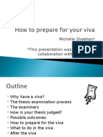 How to Prepare for Your Viva