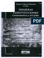 Primeras Constituciones Latinoamérica y El Caribe
