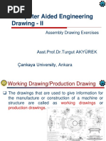 Assembly Drawing Exercises