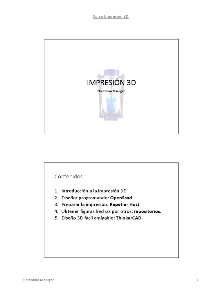 Introducción Impresion 3d | PDF | Impresión 3d | Science