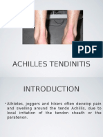 Achiles Tendinitis