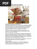 Como Fazer Uma Colcha de Retalhos