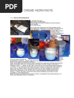 Base de Creme Hidratante