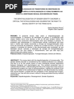 A Despatologização Da Disforia de Genero