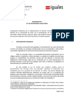 Anteproyecto Ley de Matrimonio Igualitario Con Logos PDF