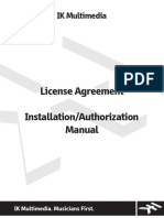 Install and Authorization Manual