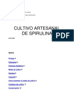 Cultivo Artesanal de Espirulina