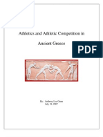 Athletics and Athletic Competition in Ancient Greece On Line Version