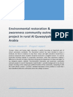 final report-environmental restoration and awareness community outreach project in rural al quwayiyah saudi arabia