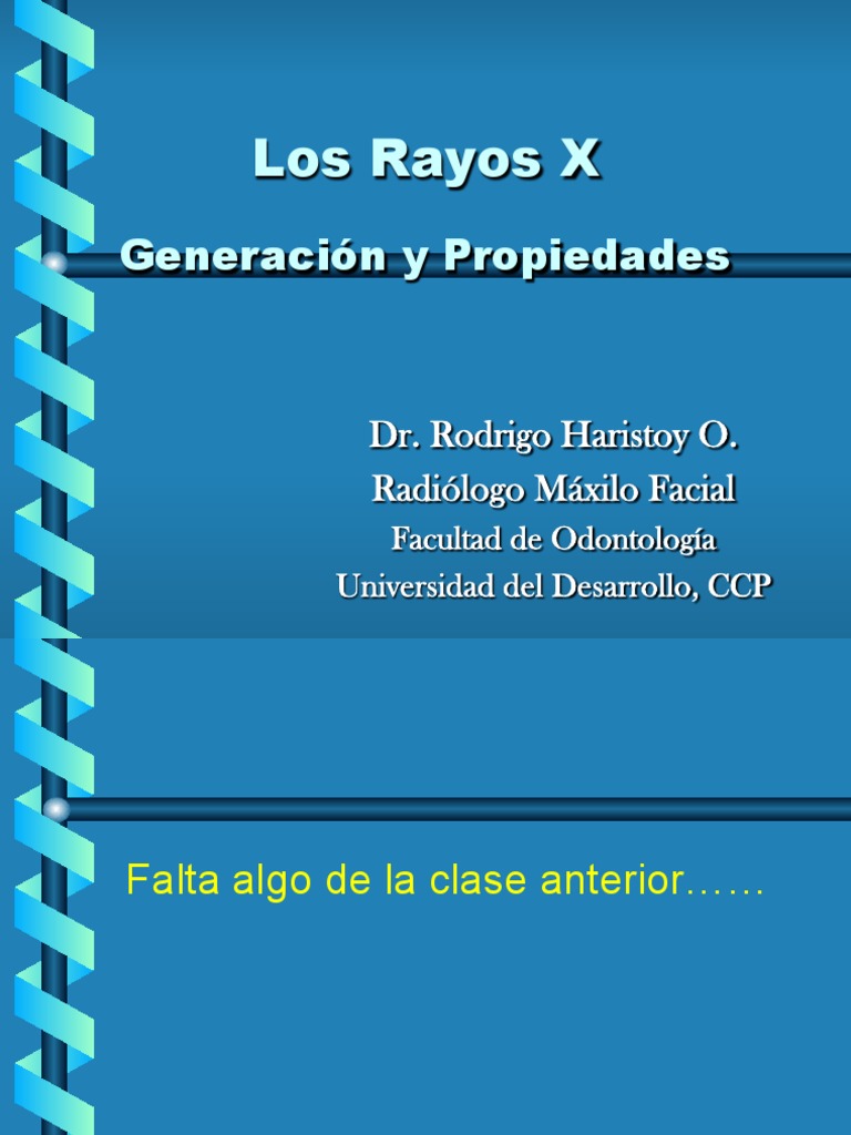 Produccion Rayos X y Propiedades | PDF | Longitud de onda | Olas