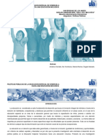 Políticas Públicas de La Educación Especial PDF