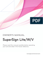 LG SuperSign Lite W v ENG