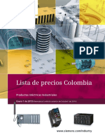 Lista de Precios 2015 Colombia