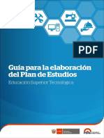 Guia Para La Elaboracion Del Plan de Estudios