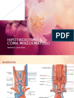 Hipotiroidismo & Coma Mixedematoso