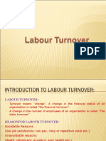 Labour Turnover and Absenteeism Factors
