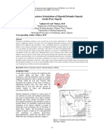 Analyses of Fractures Orientations of Ekpeshi Dolomite Deposit